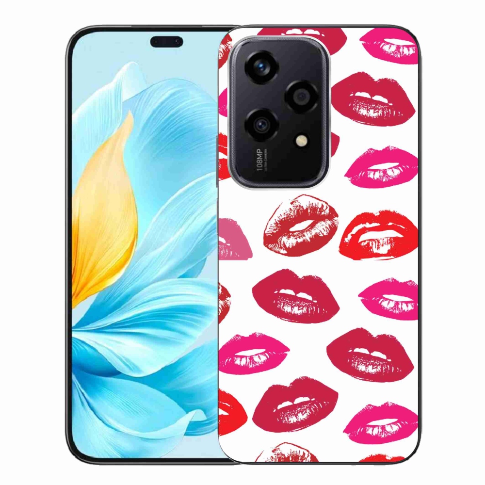 Zselés borítás mmCase a Honor 200 Lite 5G készülékhez - ajkak