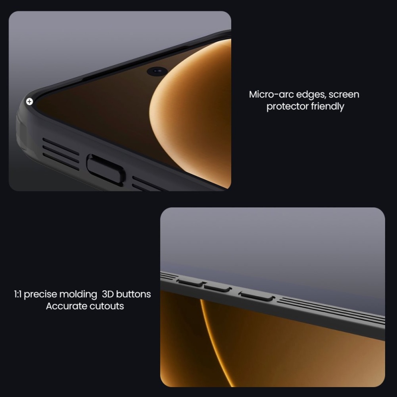 Nillkin CamShield PRO hátlap OnePlus 15-höz, fekete