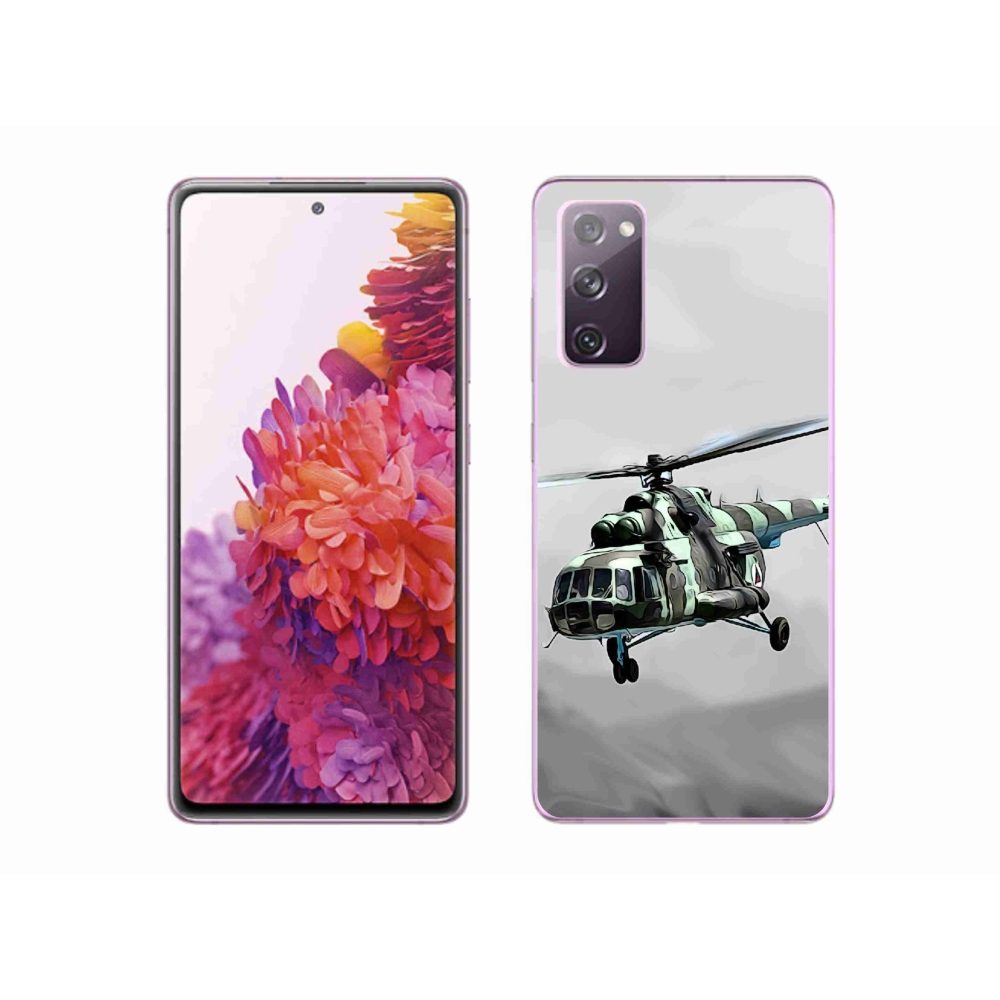 Zselés borítás mmCase Samsung Galaxy S20 FE - katonai helikopterhez