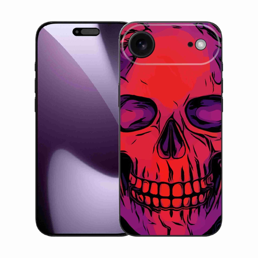 Gél borítás mmCase iPhone 17 Air készülékhez - koponya