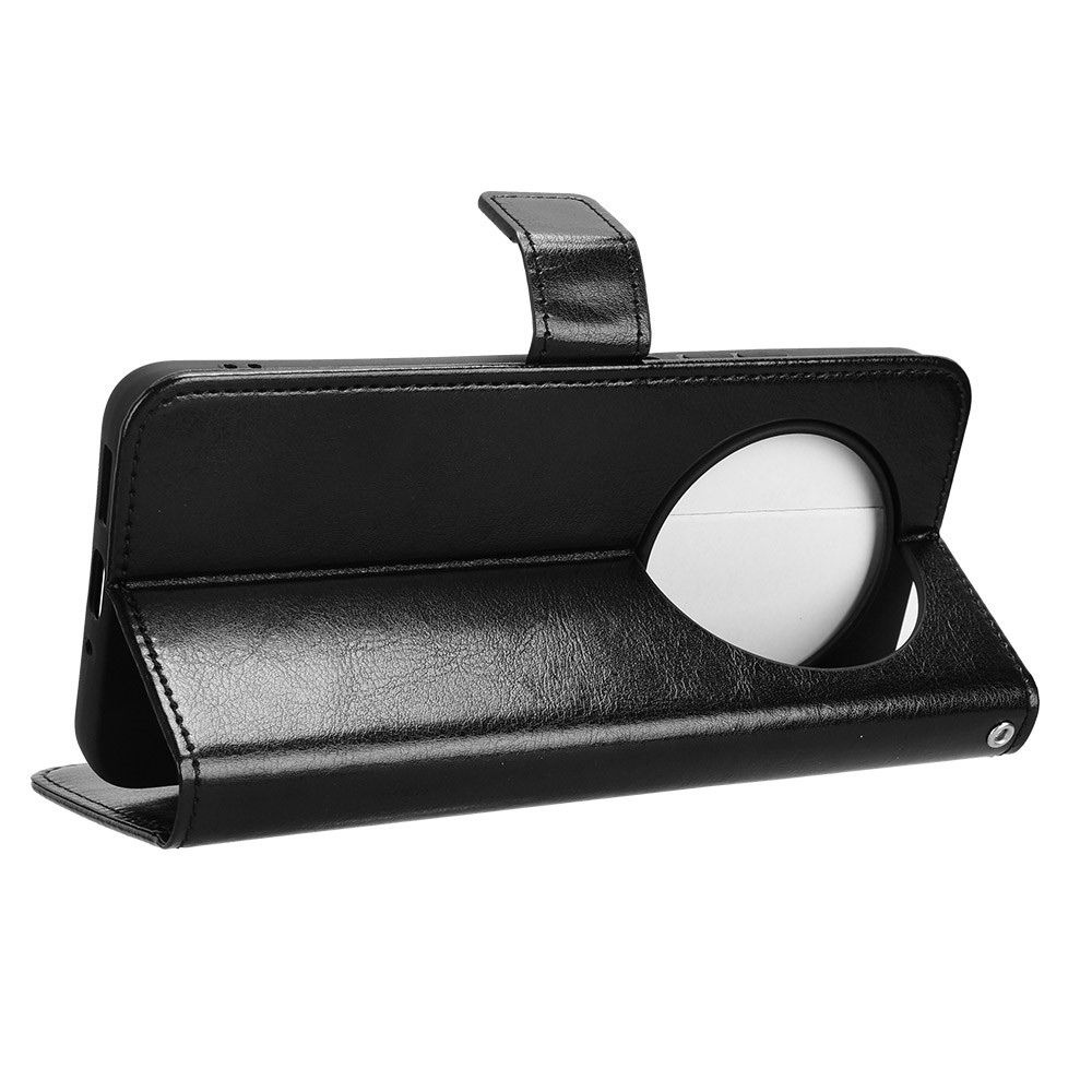 Őrült könyv tok Xiaomi Redmi 14C/Poco C75-hez - fekete