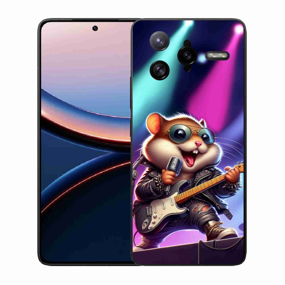 Gél borítás mmCase a Xiaomi Poco F7 Ultra számára - hörcsög rocker