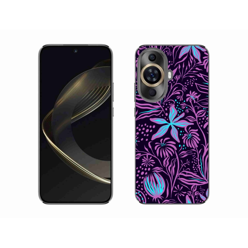 Gél borítás mmCase a Huawei Nova 11-hez - virágok 2