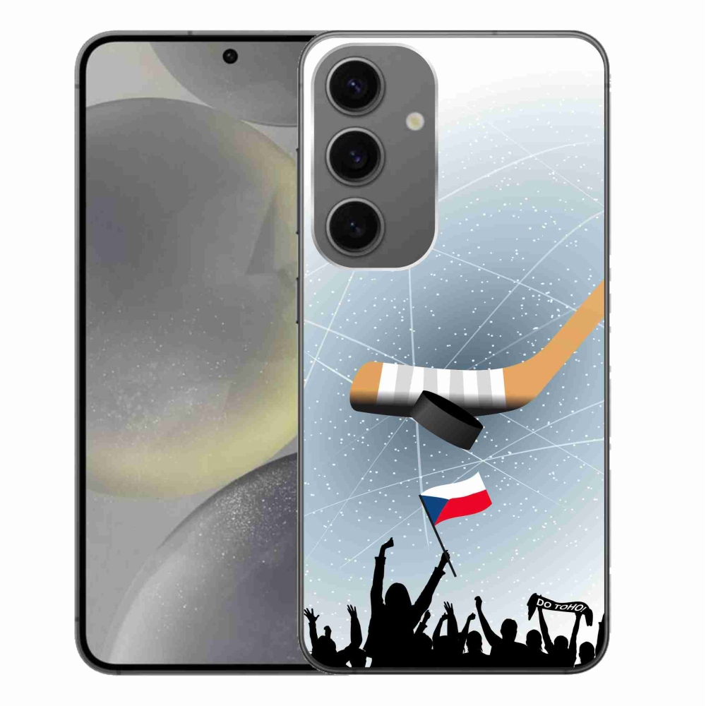 Gél borítás mmCase Samsung Galaxy S24+ - hoki szurkolóknak