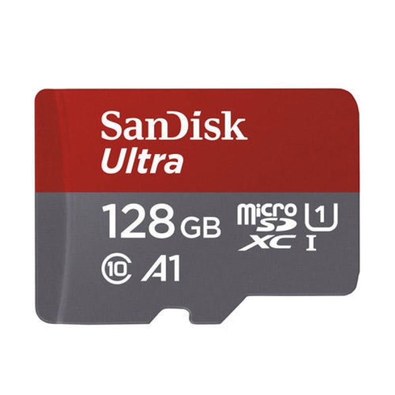 SanDisk Ultra microSDXC 128 GB 100 MB/s Class 10 UHS-I nagysebességű memóriakártya, Android