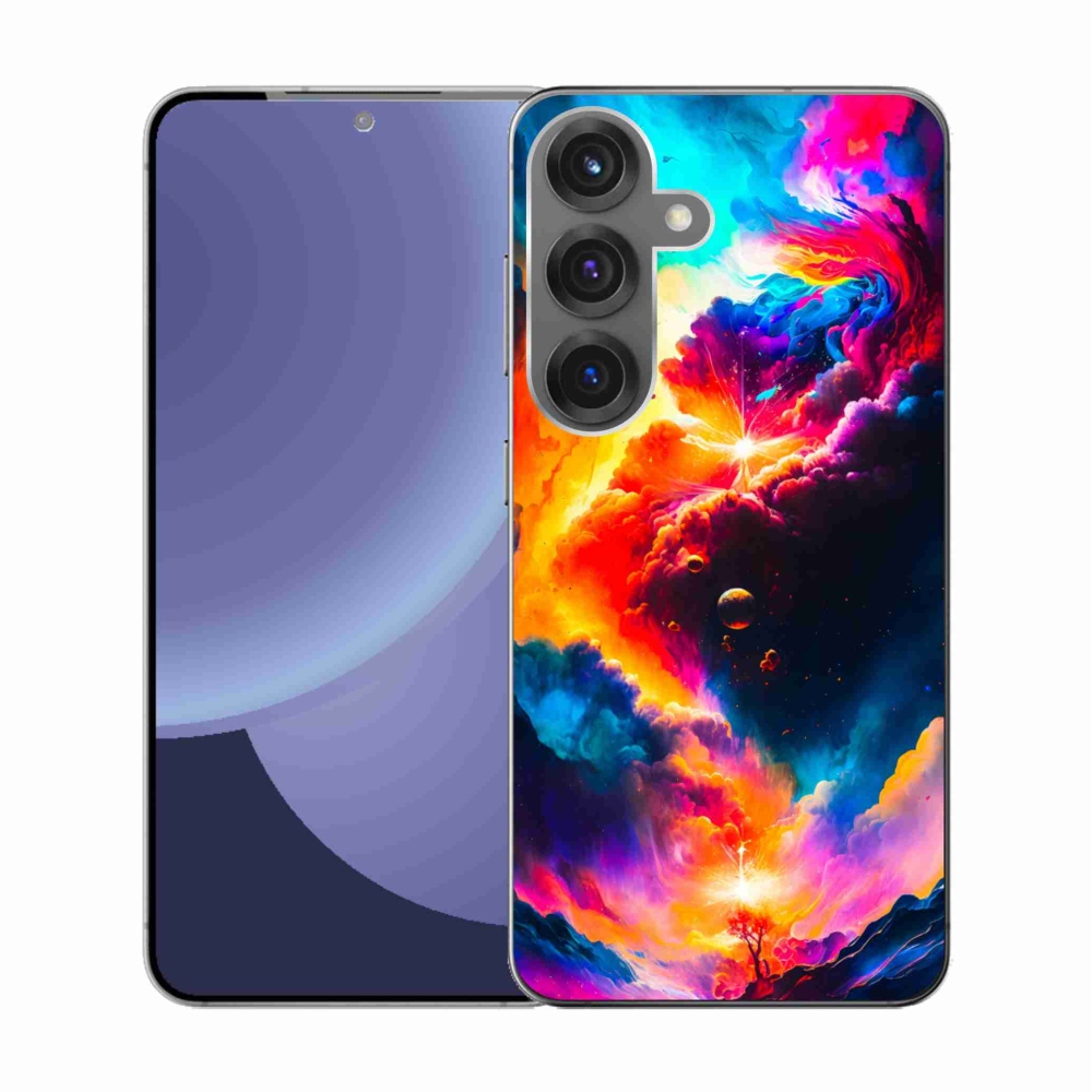 Gél borítás mmCase Samsung Galaxy S25 készülékhez - absztrakt motívum