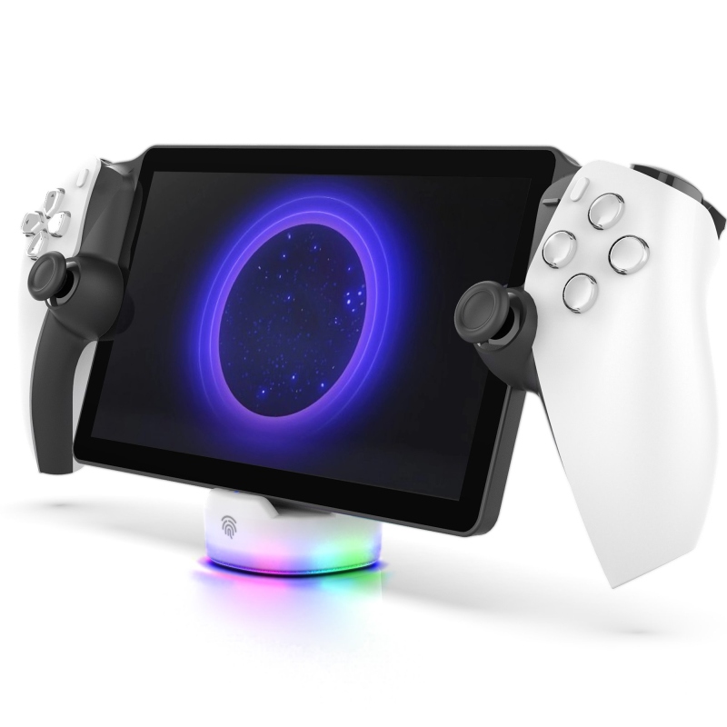 iPega P5P25 Mini Mágneses Töltőállvány PlayStation Portal Távirányítós Lejátszóhoz, Fehér