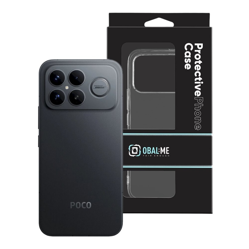 BORÍTÓ:ME TPU borító a Xiaomi Poco F8 Ultra átlátszóhoz