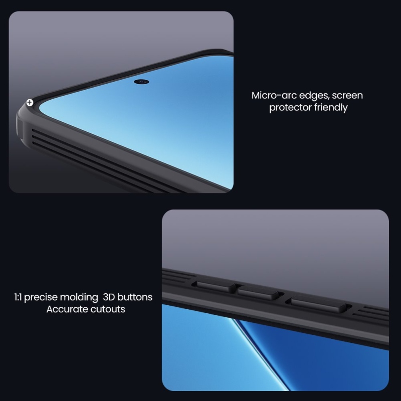 Nillkin CamShield PRO hátlap Xiaomi 15T átlátszó fekete