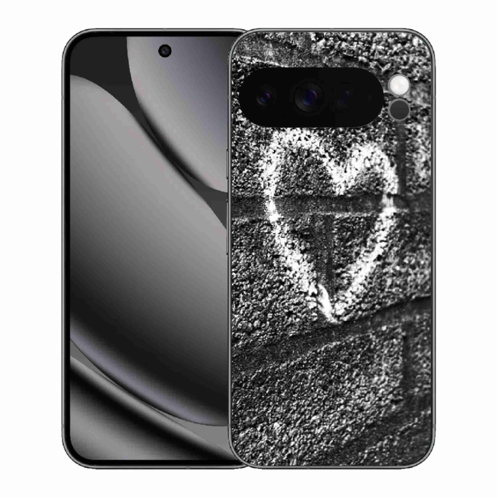 Gél borítás mmCase a Google Pixel 10 Pro XL-hez - szív a falon