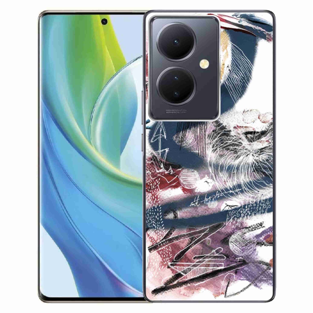 Gél borítás mmCase a Vivo V29 Lite 5G készülékhez - absztrakt motívum 28