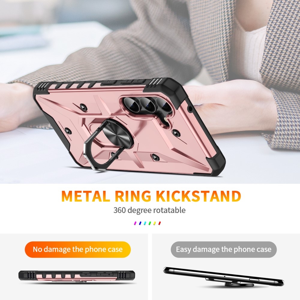 Cseppálló borítás a Samsung Galaxy A26 5G készülékhez - rózsaarany színben