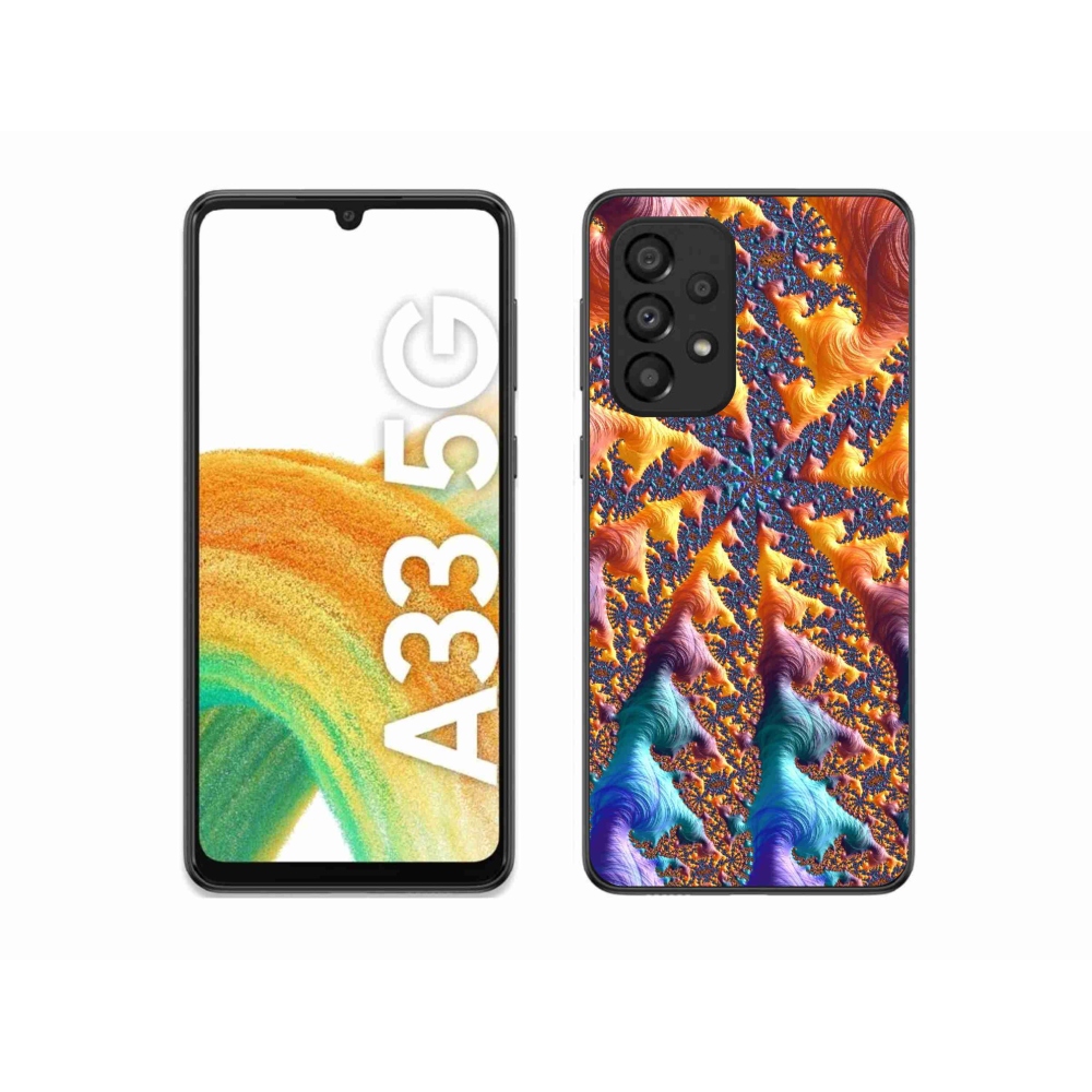 Gél borítás mmCase Samsung Galaxy A33 5G - absztrakt motívum 23