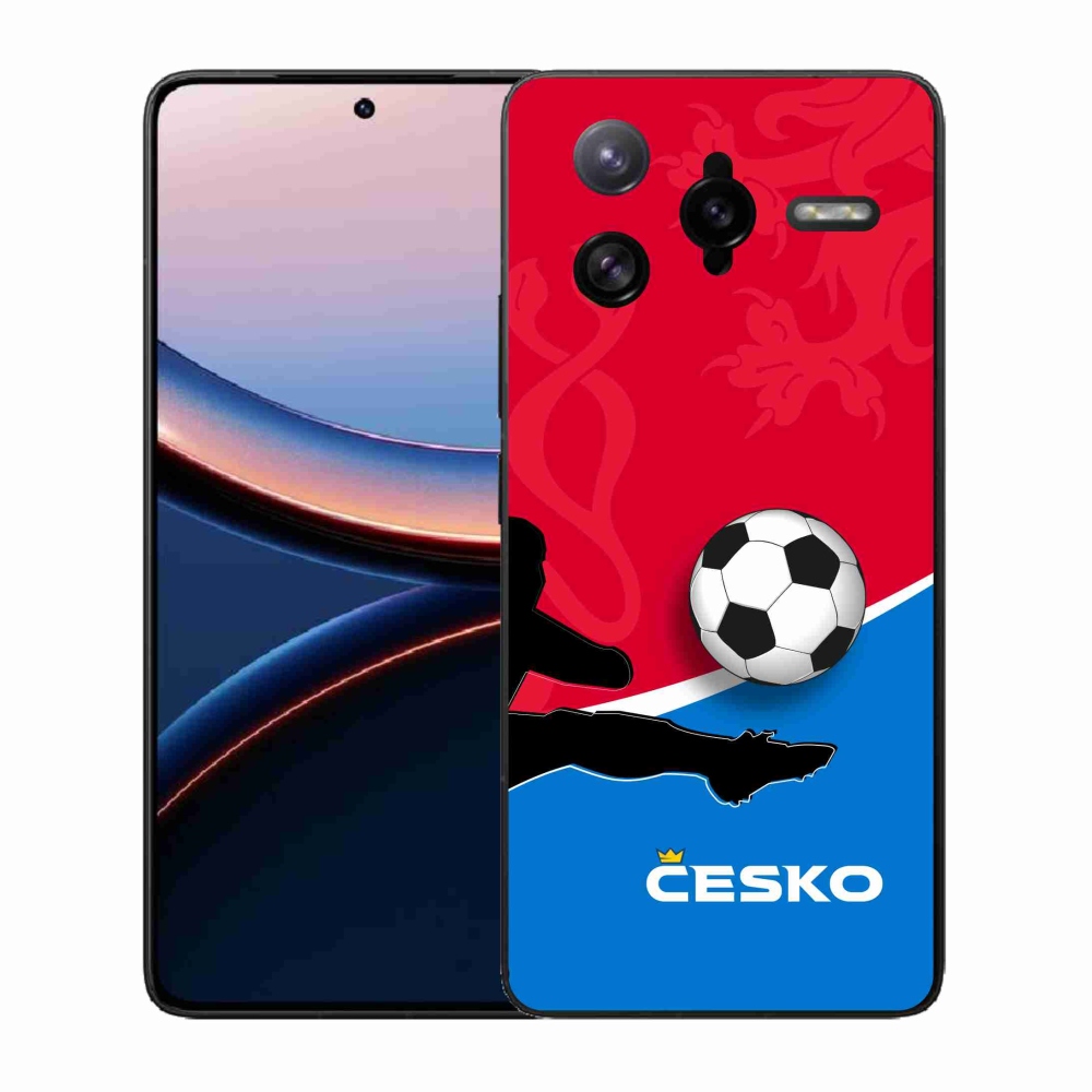 Gél borítás mmCase a Xiaomi Poco F7 Ultra - futball Csehország 2