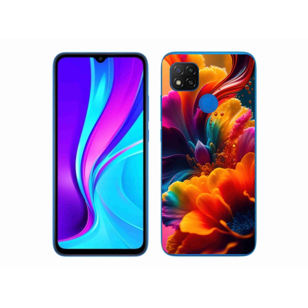 Gél borítás mmCase a Xiaomi Redmi 9C-hez - absztrakt motívum 2