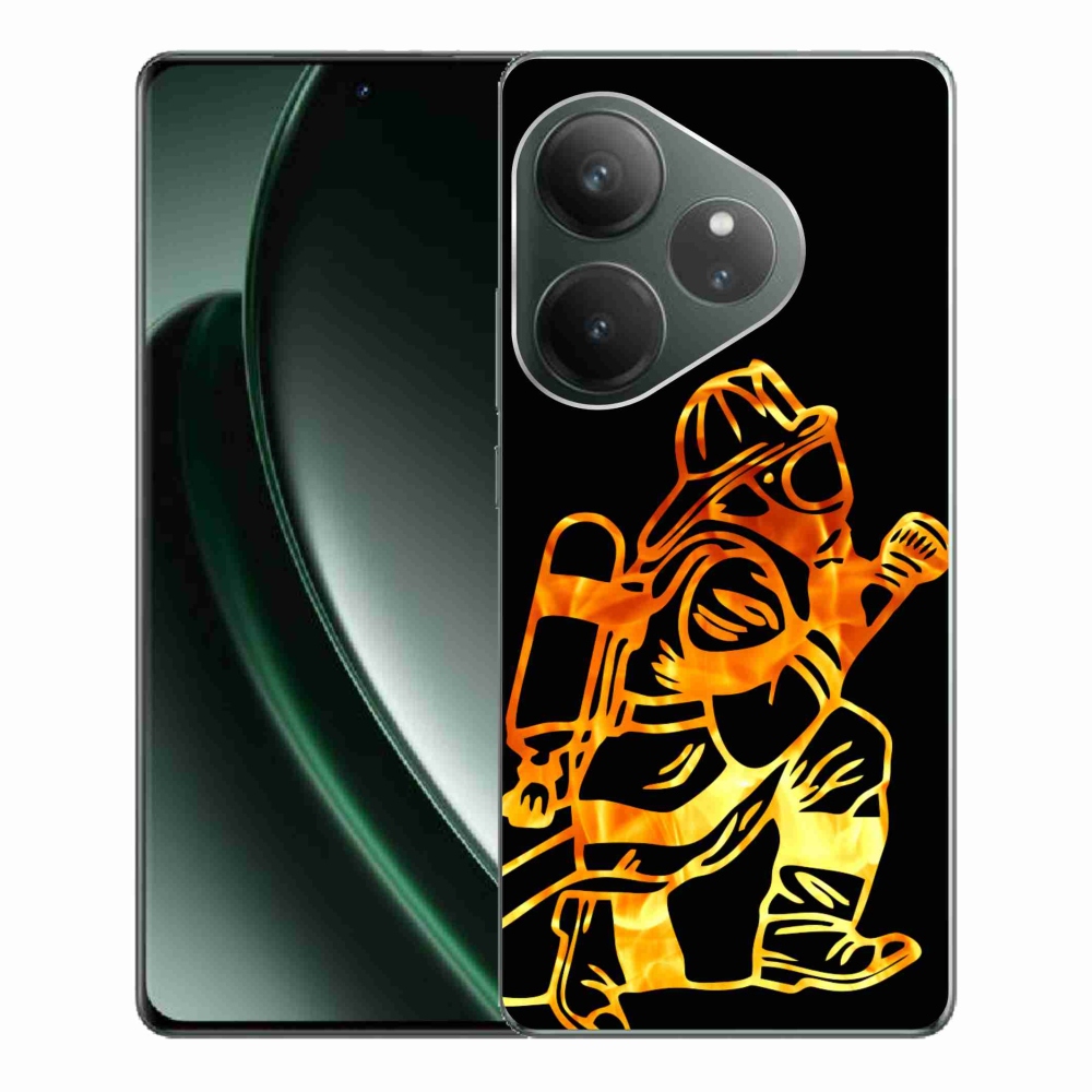 Zselés borítás mmCase a Realme GT 6 5G/GT 6T 5G - tűzoltó 1