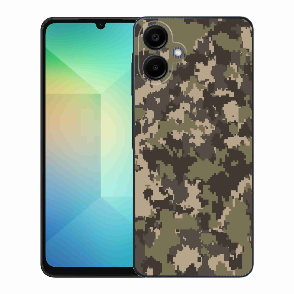 Gél védőhuzat mmCase Samsung Galaxy A06 4G - terepszínű mintázat 12