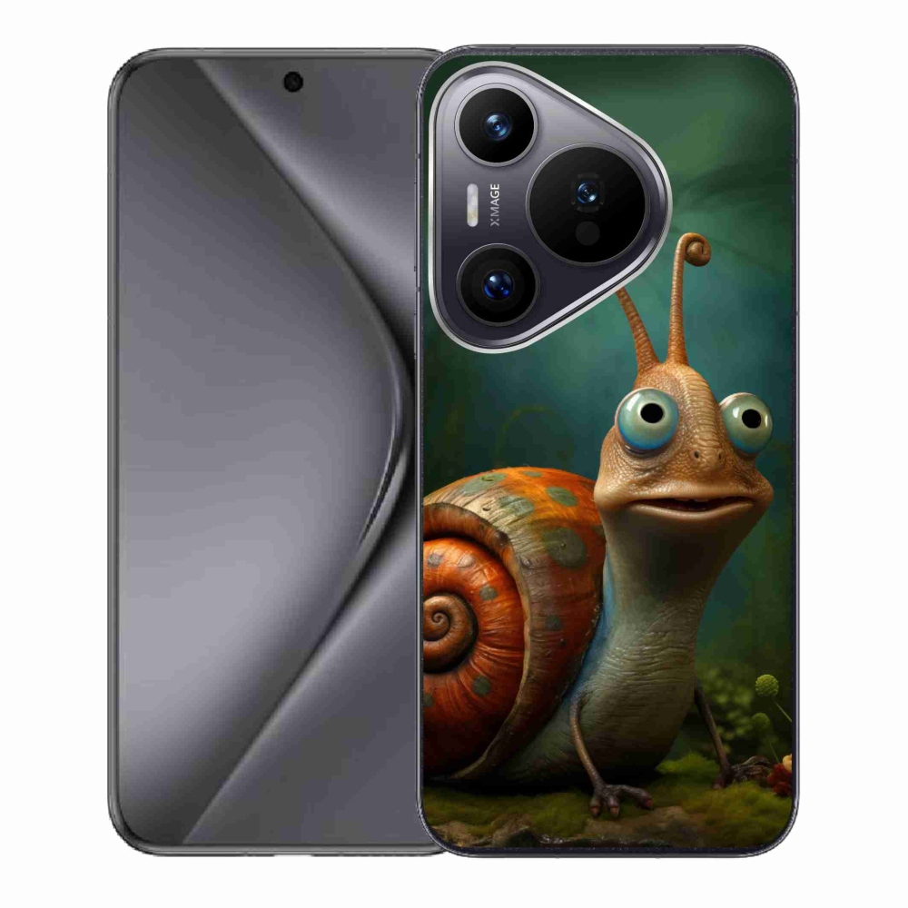 Zselés borítás mmCase a Huawei Pura 70 készülékhez - csiga