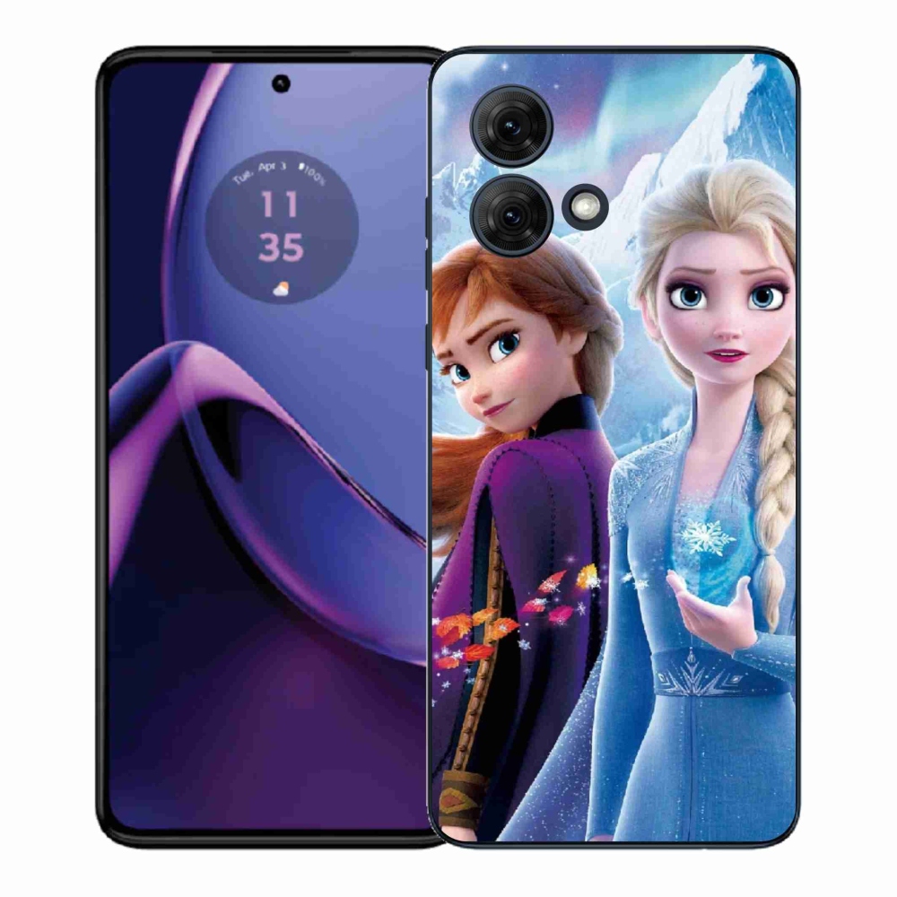 Gél védőburkolat mmCase a Motorola Moto G84 5G készülékhez - Ice Kingdom 3