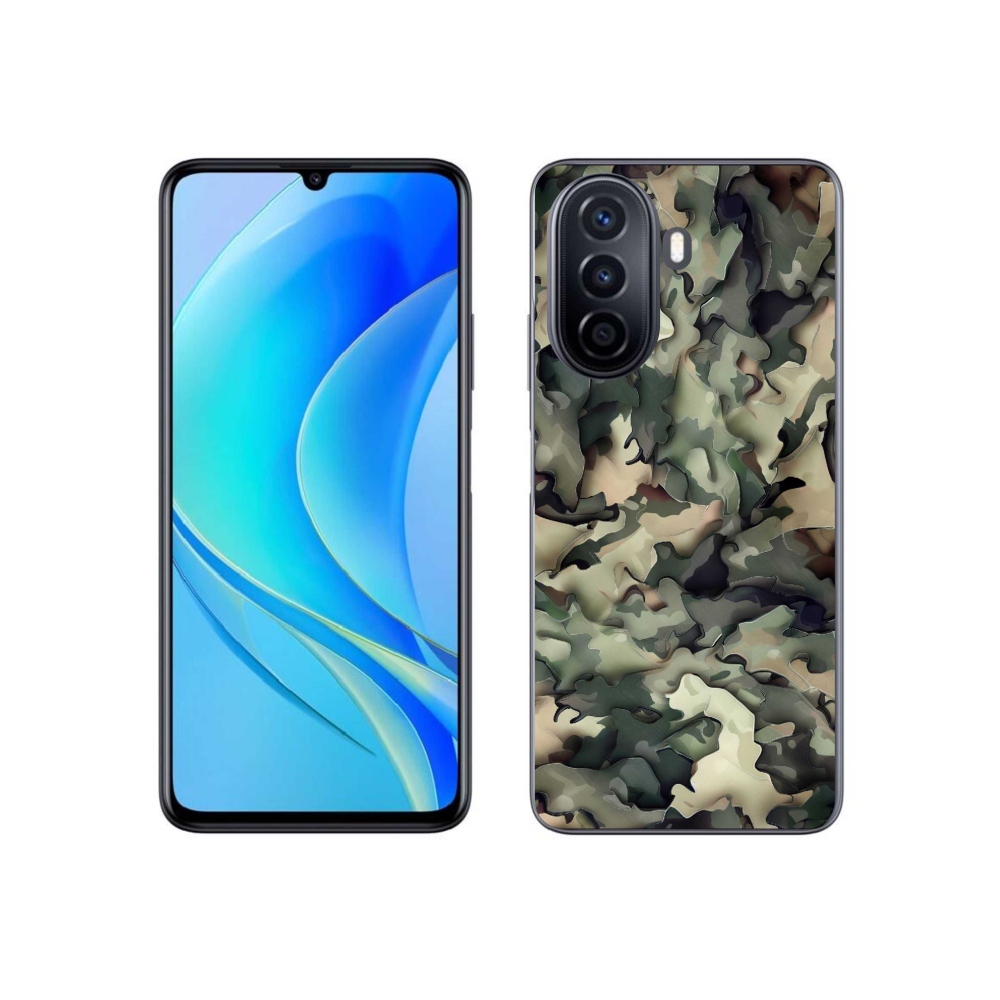 Gél borítás mmCase a Huawei Nova Y70 készülékhez - terepszínű minta 9