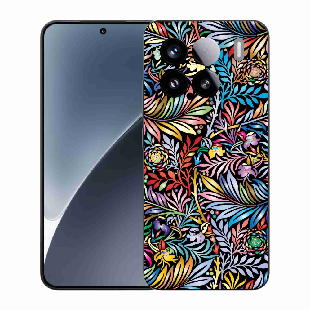 Gél borítás mmCase a Xiaomi 15 - virágok 5