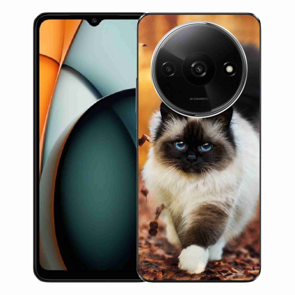 Gél tok mmCase a Xiaomi Redmi A3-hoz - macska