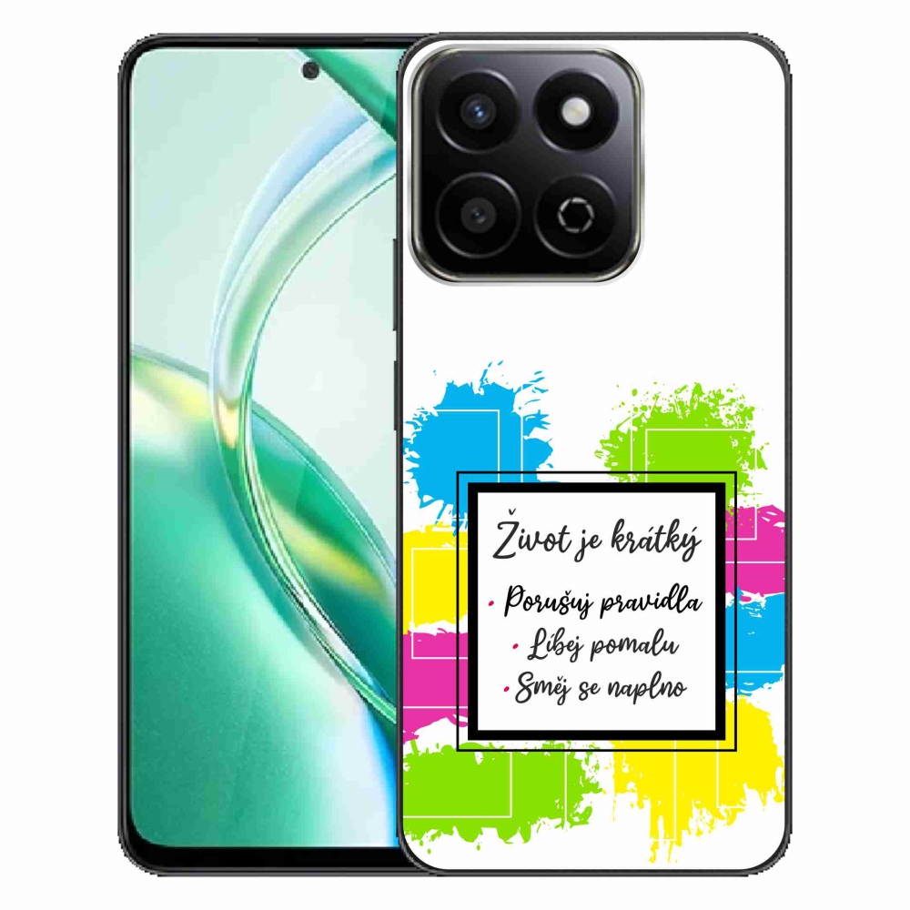 Gél borító mmCase a Honor 200 Smart 5G készülékhez - Idézet 5 fehér háttér