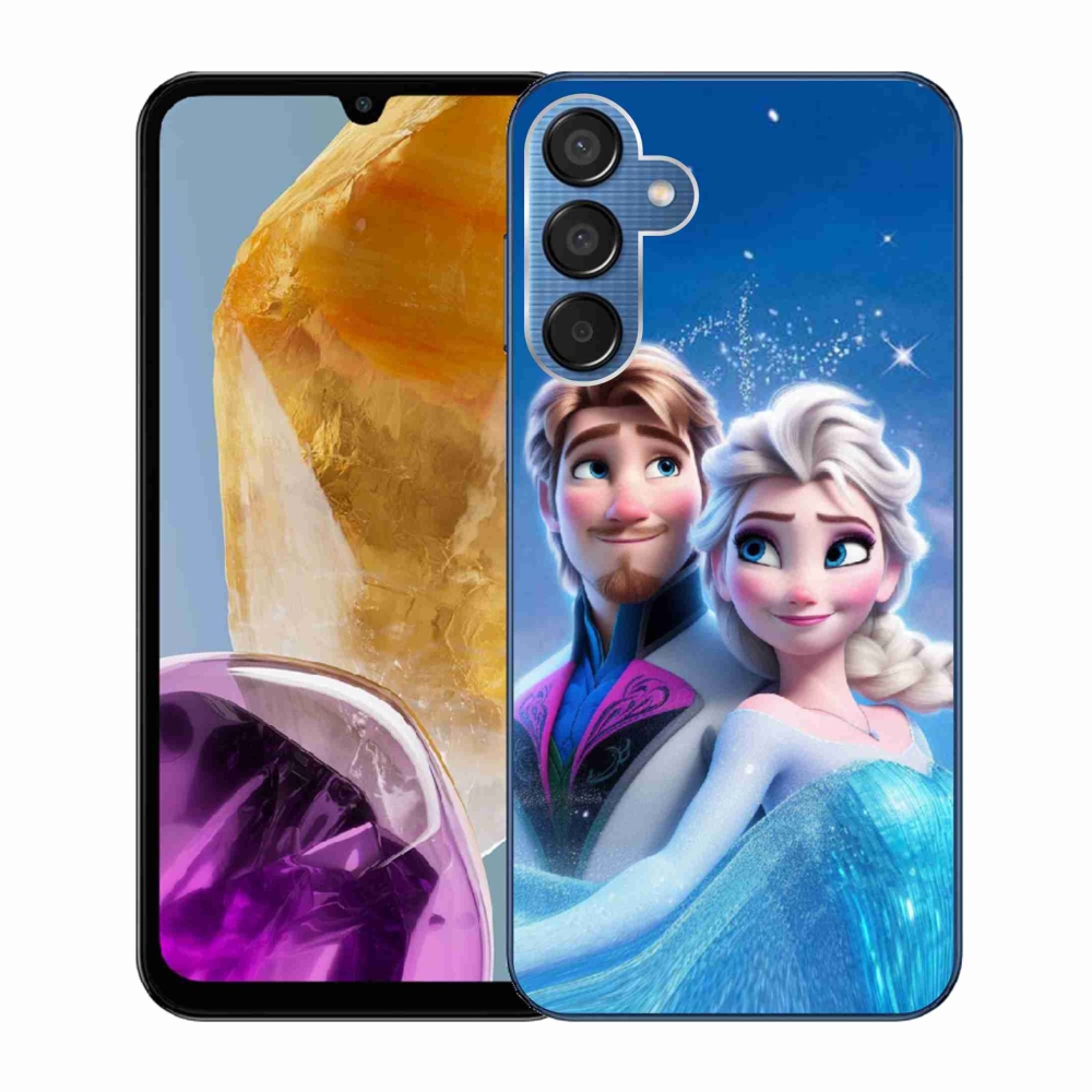 Gél védőhuzat mmCase Samsung Galaxy M15 5G - Ice Kingdom 1