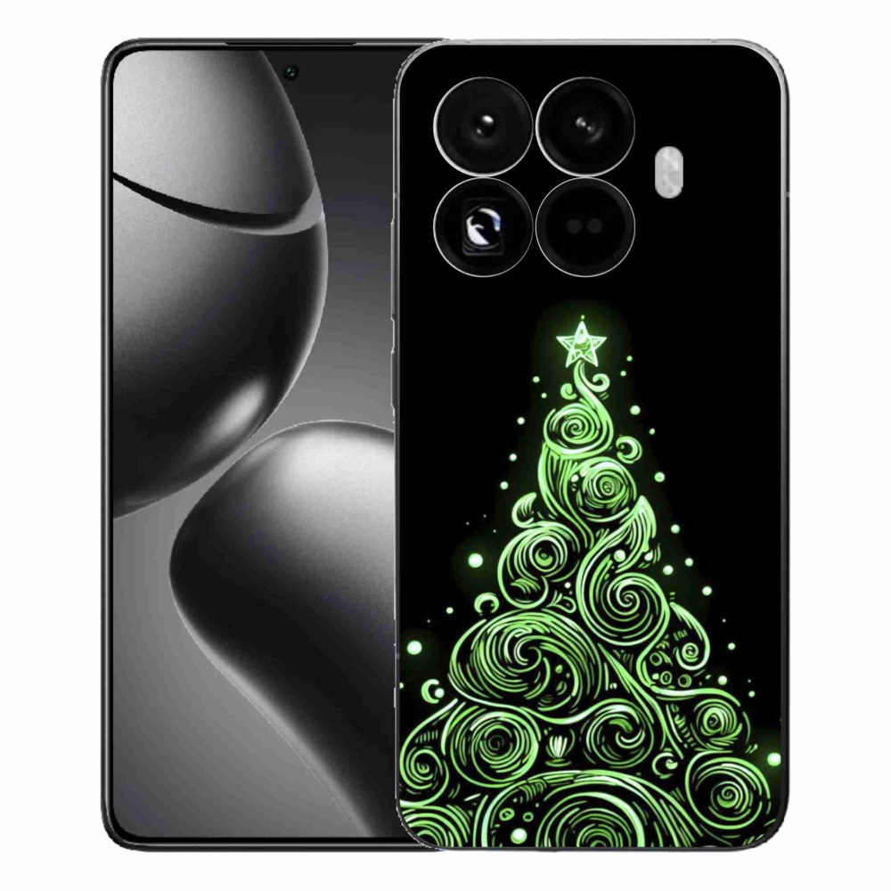 Gél borítás mmCase a Xiaomi 15T Pro számára - neon karácsonyfa 3