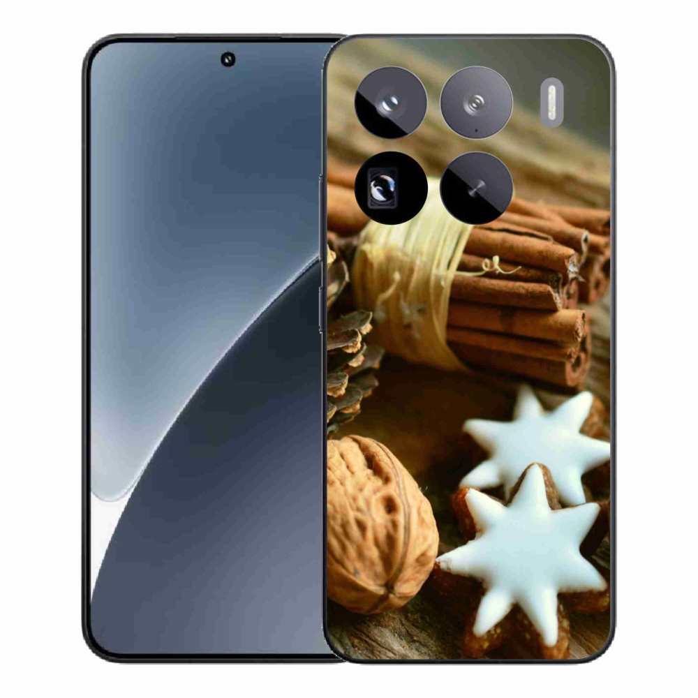 Gél borítás mmCase a Xiaomi 15 Pro számára - fahéj és mézeskalács