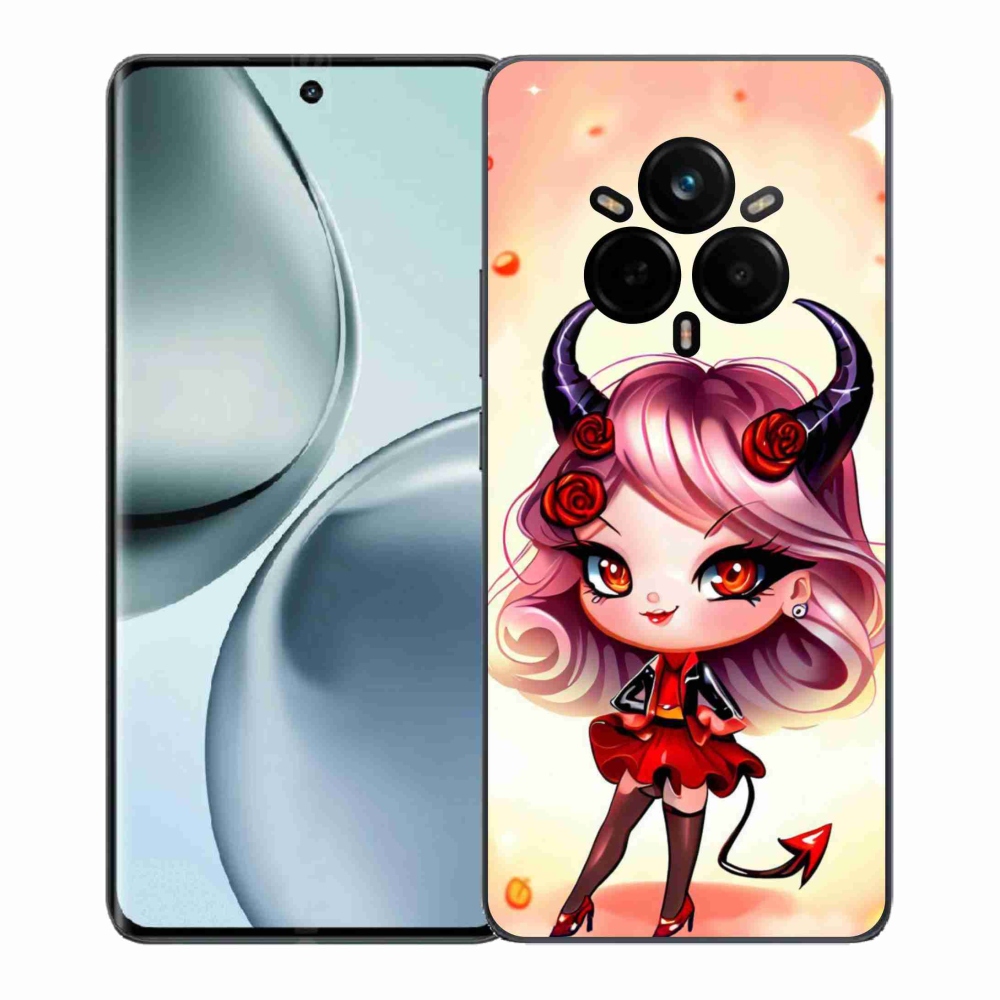 Gél borítás mmCase a Realme 14 Pro+ 5G számára - rajzfilmördög