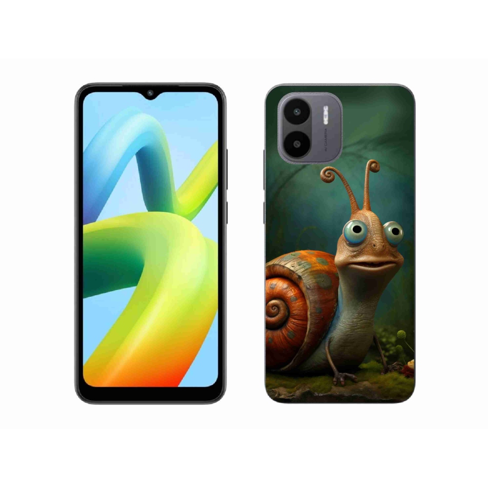 Gél borítás mmCase a Xiaomi Redmi A1/Redmi A2 készülékhez - csiga