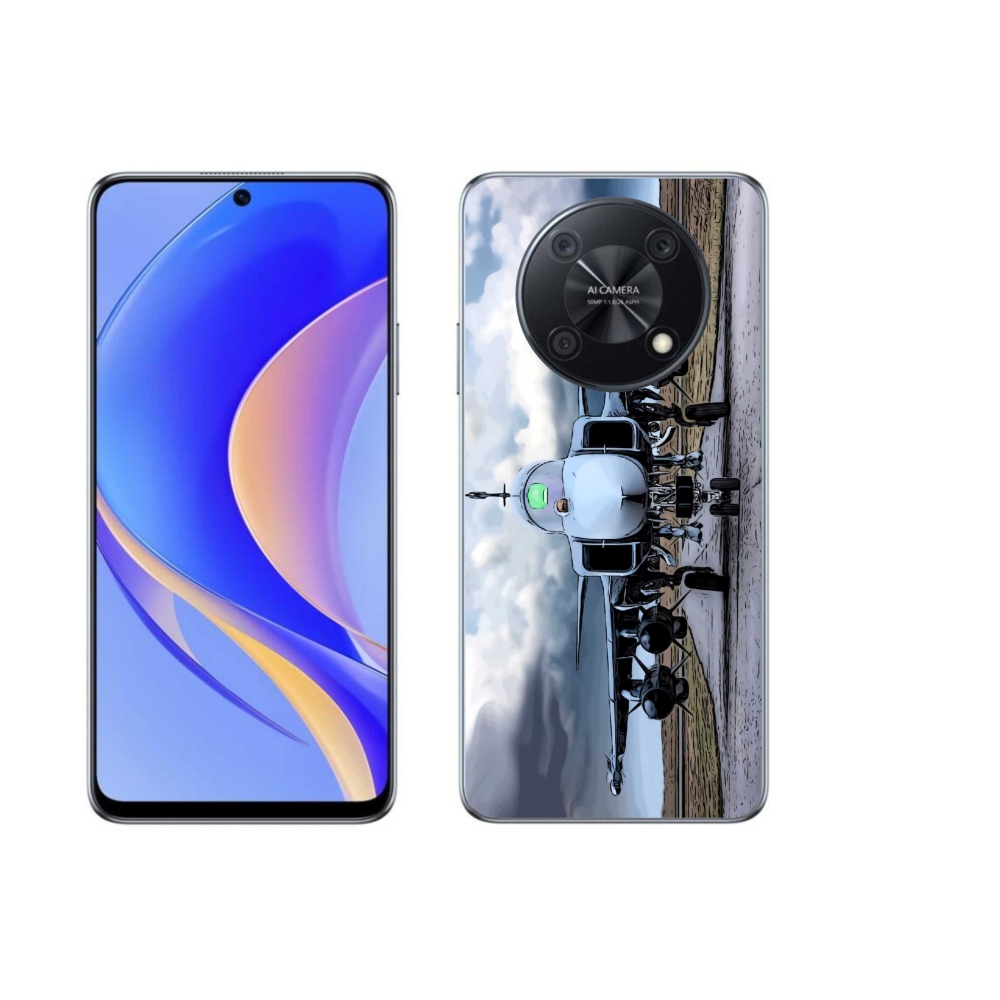 Gélburkolat mmCase a Huawei Nova Y90-en - katonai repülőgépek