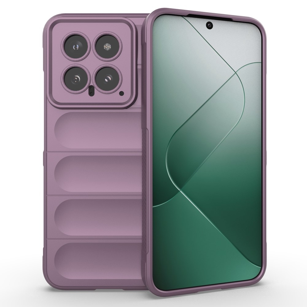 Rugg tartós zselés tok Xiaomi 14 - világos lila