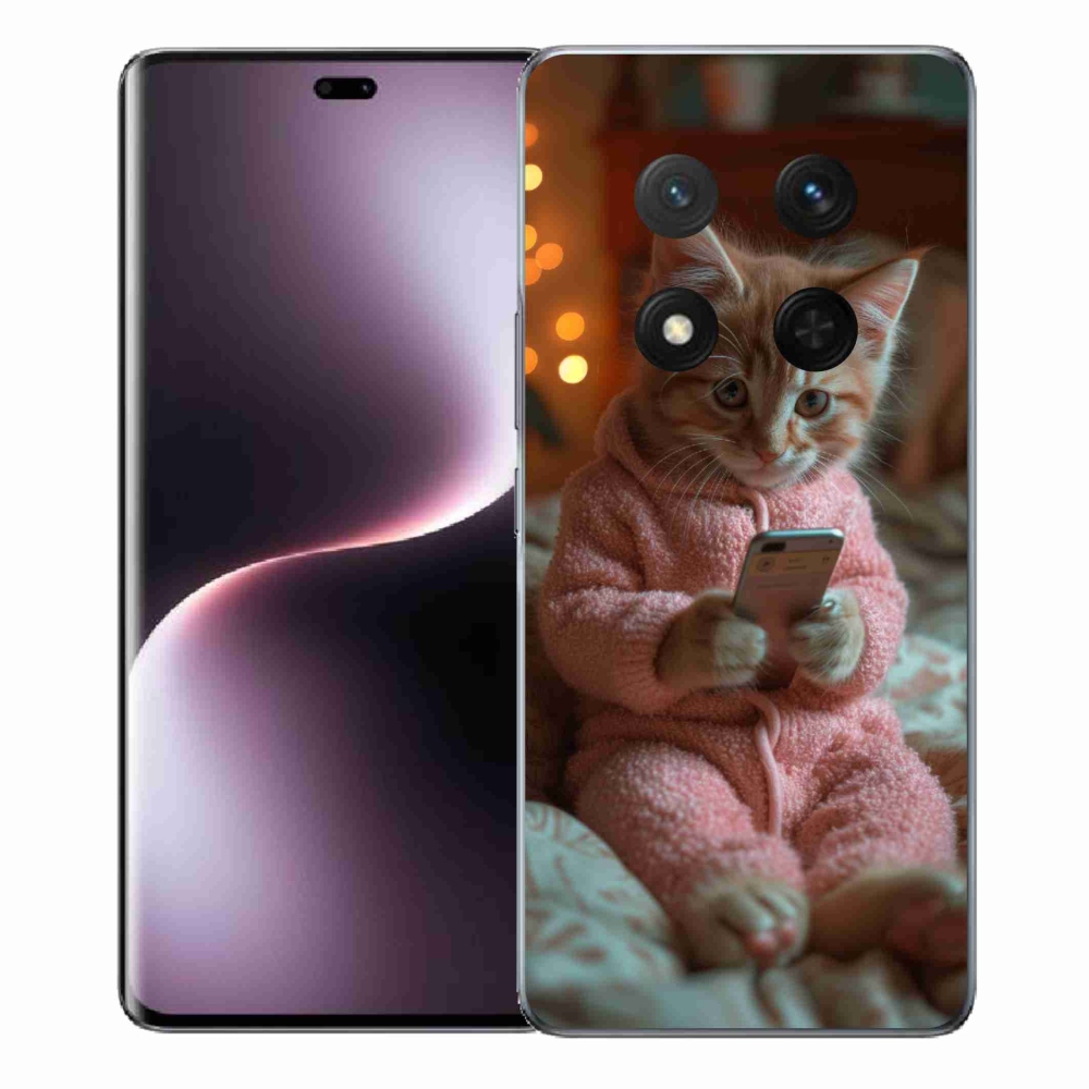 Gél borítás mmCase a Honor Magic 7 Lite 5G számára - baba a mobillal