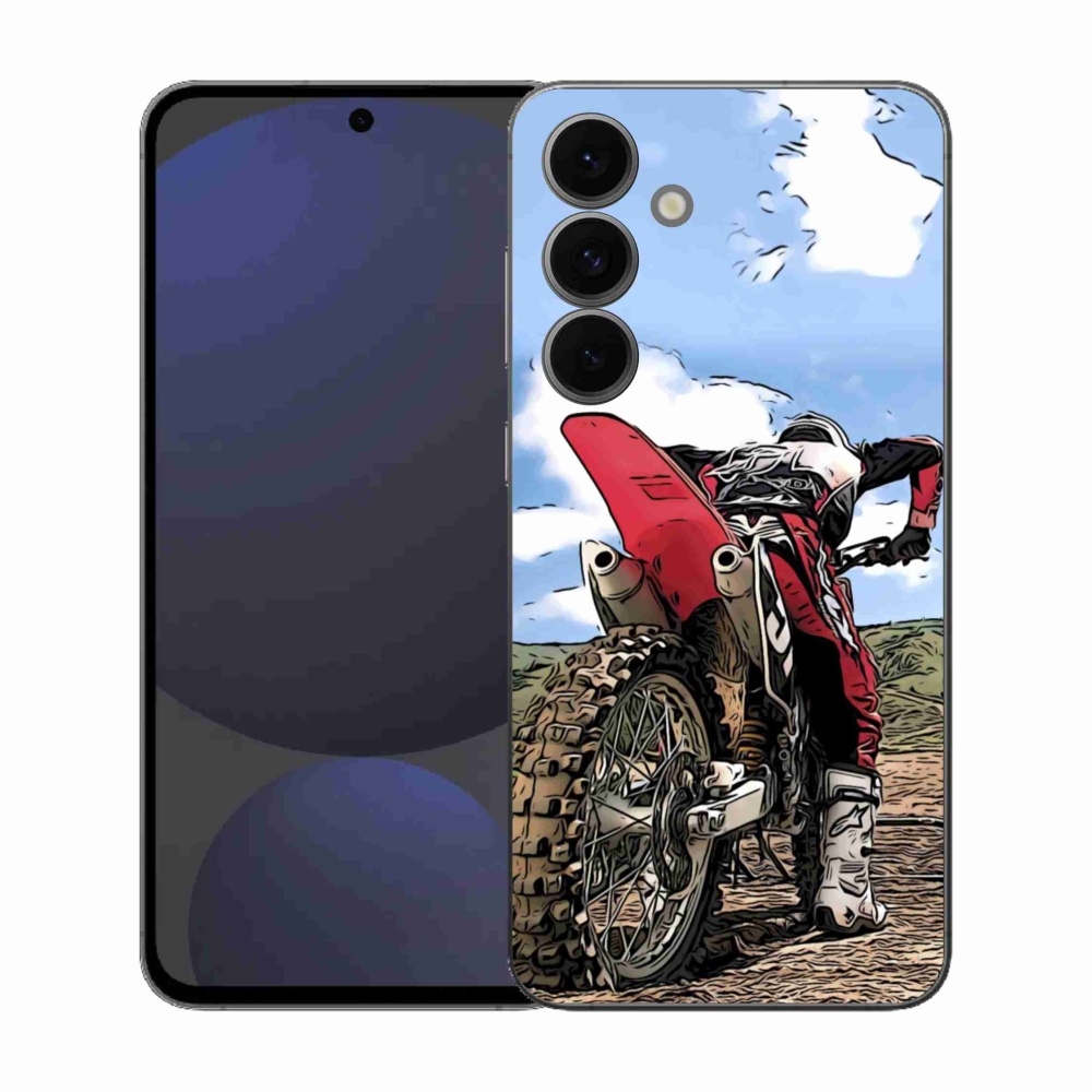 Gél védőhuzat mmCase Samsung Galaxy S25 FE - moto
