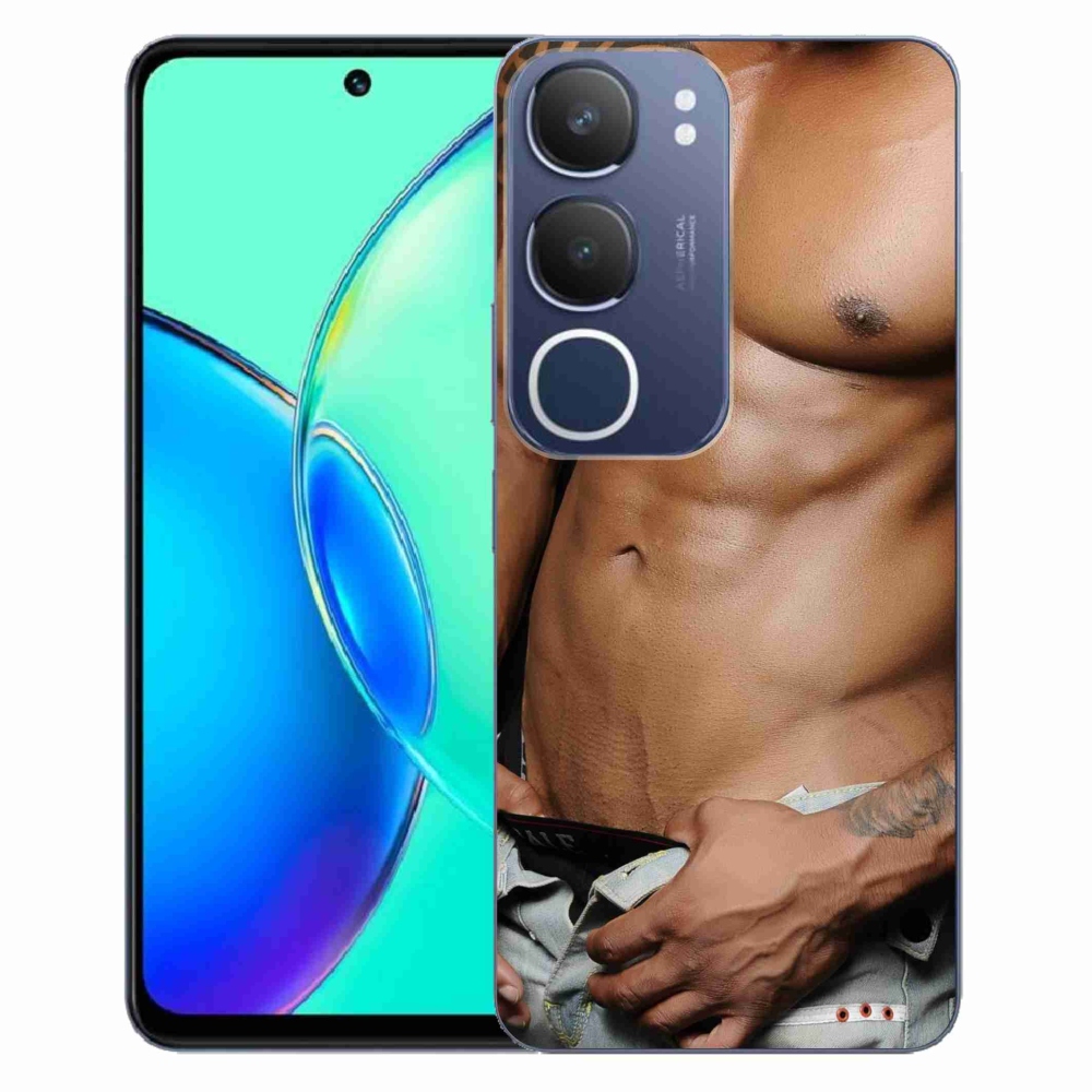 Gél borítás mmCase a Vivo Y19s készülékhez - szexi férfi