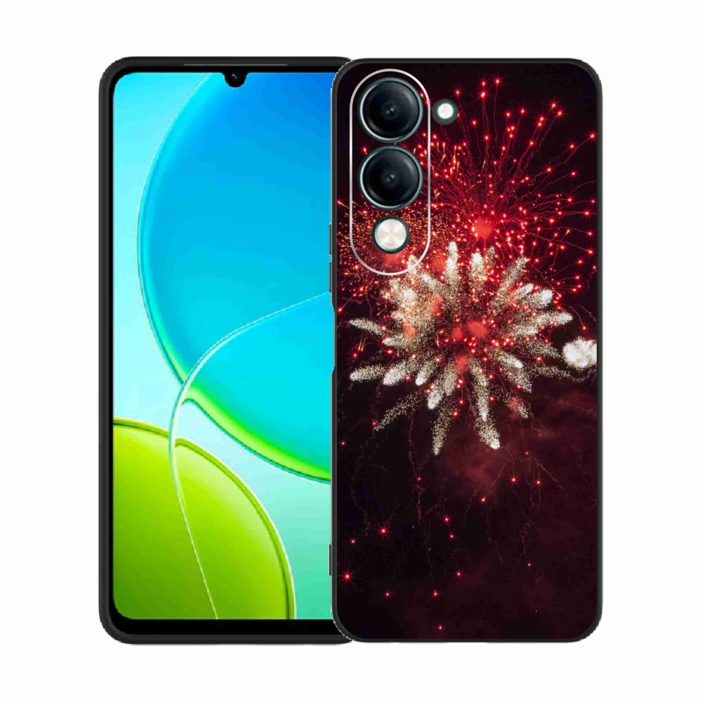 Gél borító mmCase a Vivo Y29s 5G-hez - tűzijáték