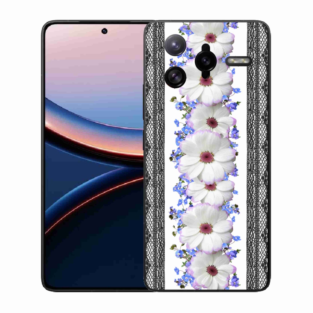 Gél borító mmCase a Xiaomi Poco F7 Ultra számára - virágok 8
