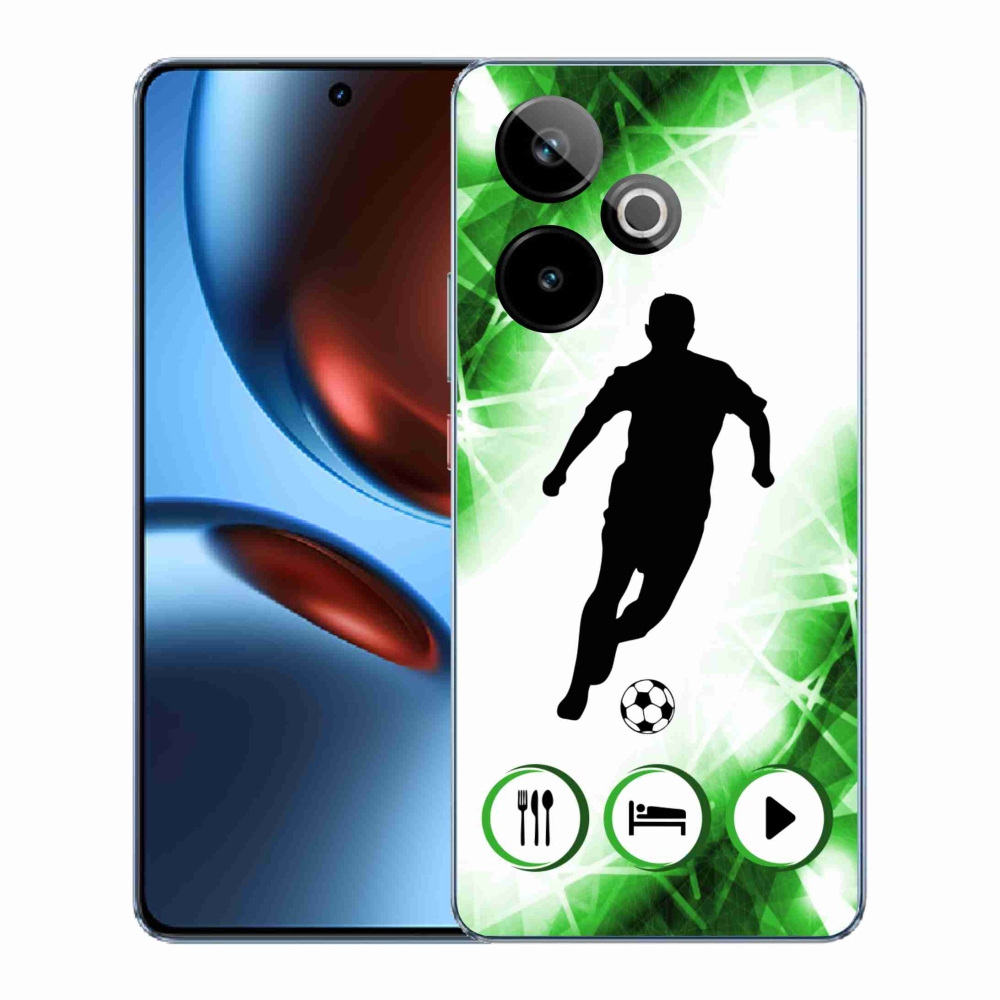 Gél borítás mmCase a Realme GT 7 5G/GT 7T 5G számára - focista