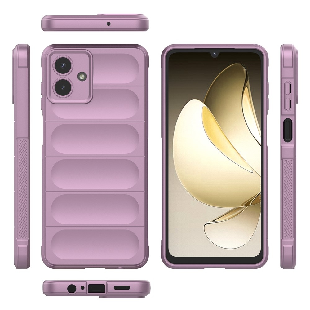 Rugg tartós zselés tok Samsung Galaxy A07 4G - világos lila