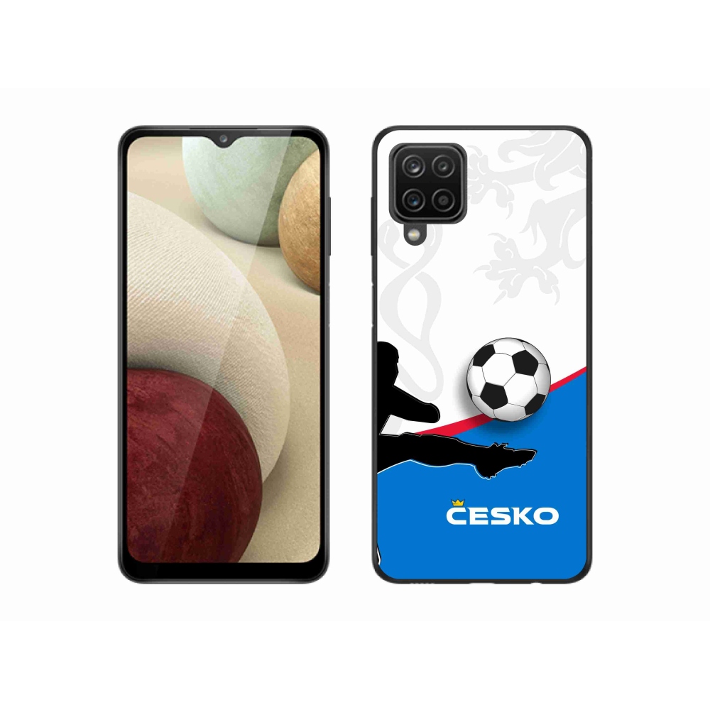 Gél borítás mmCase Samsung Galaxy A12 - futball Csehország 3