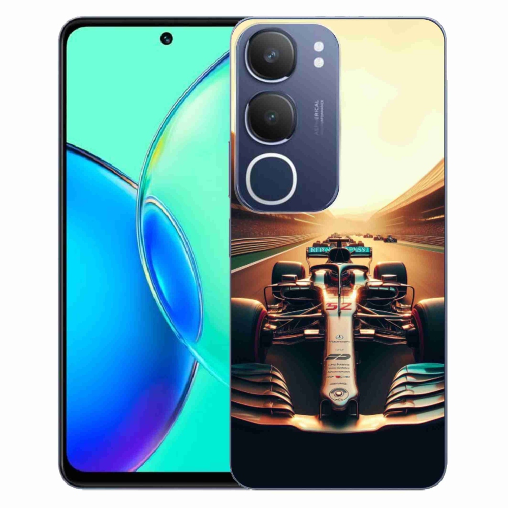 Zselés borítás mmCase a Vivo Y19s készülékhez - formula 1