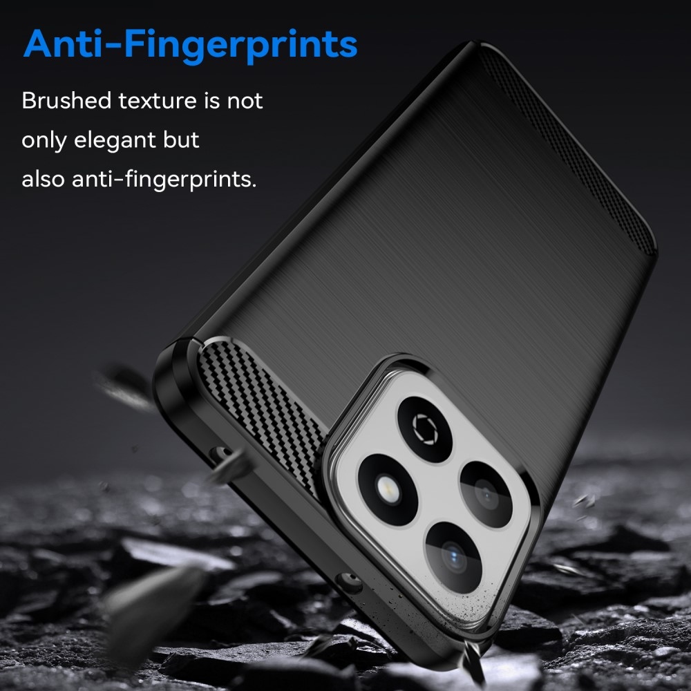 Szénálló zselés tok a Honor Smart 200 5G készülékhez - fekete