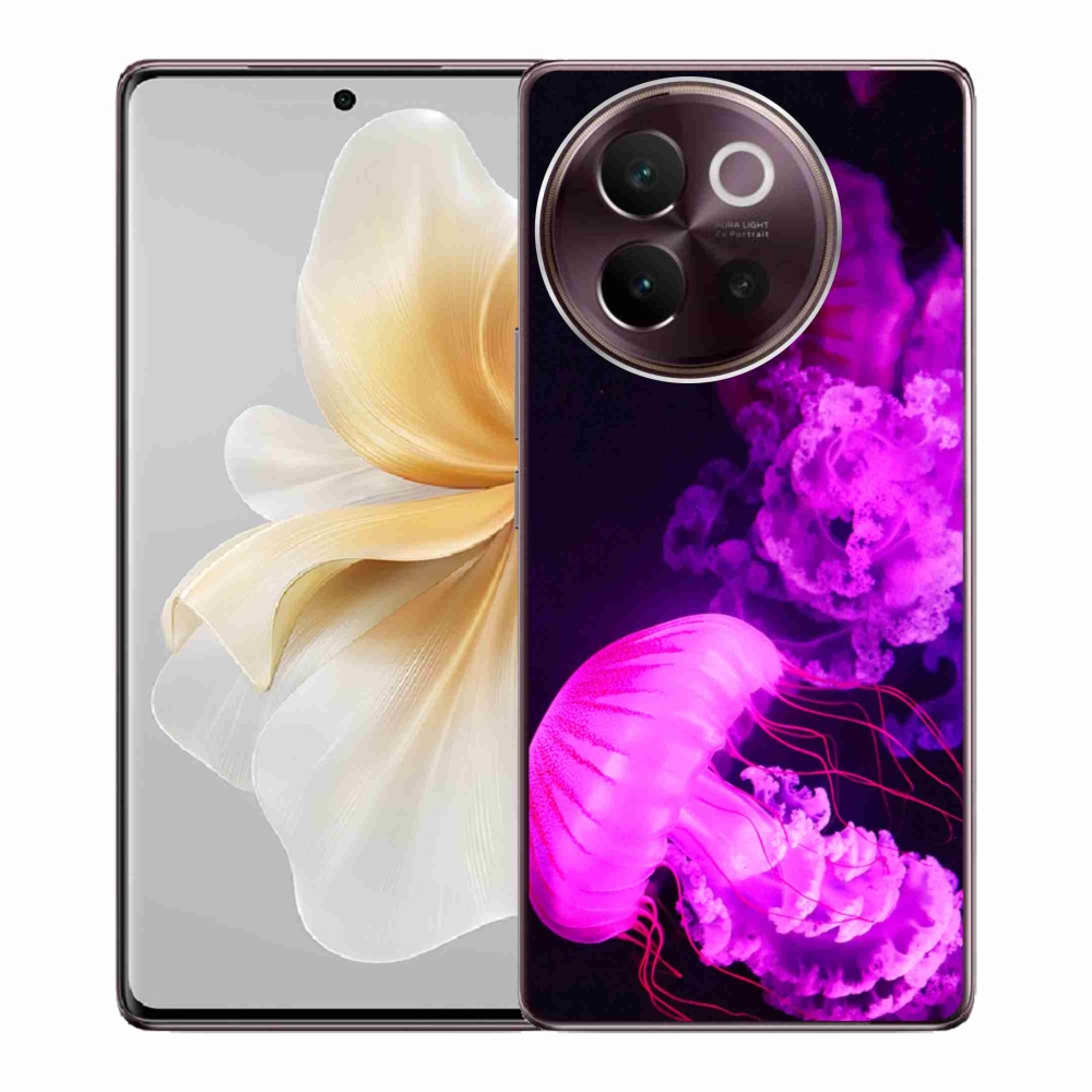 Gél borítás mmCase a Vivo V40 Lite 5G - medúza 1