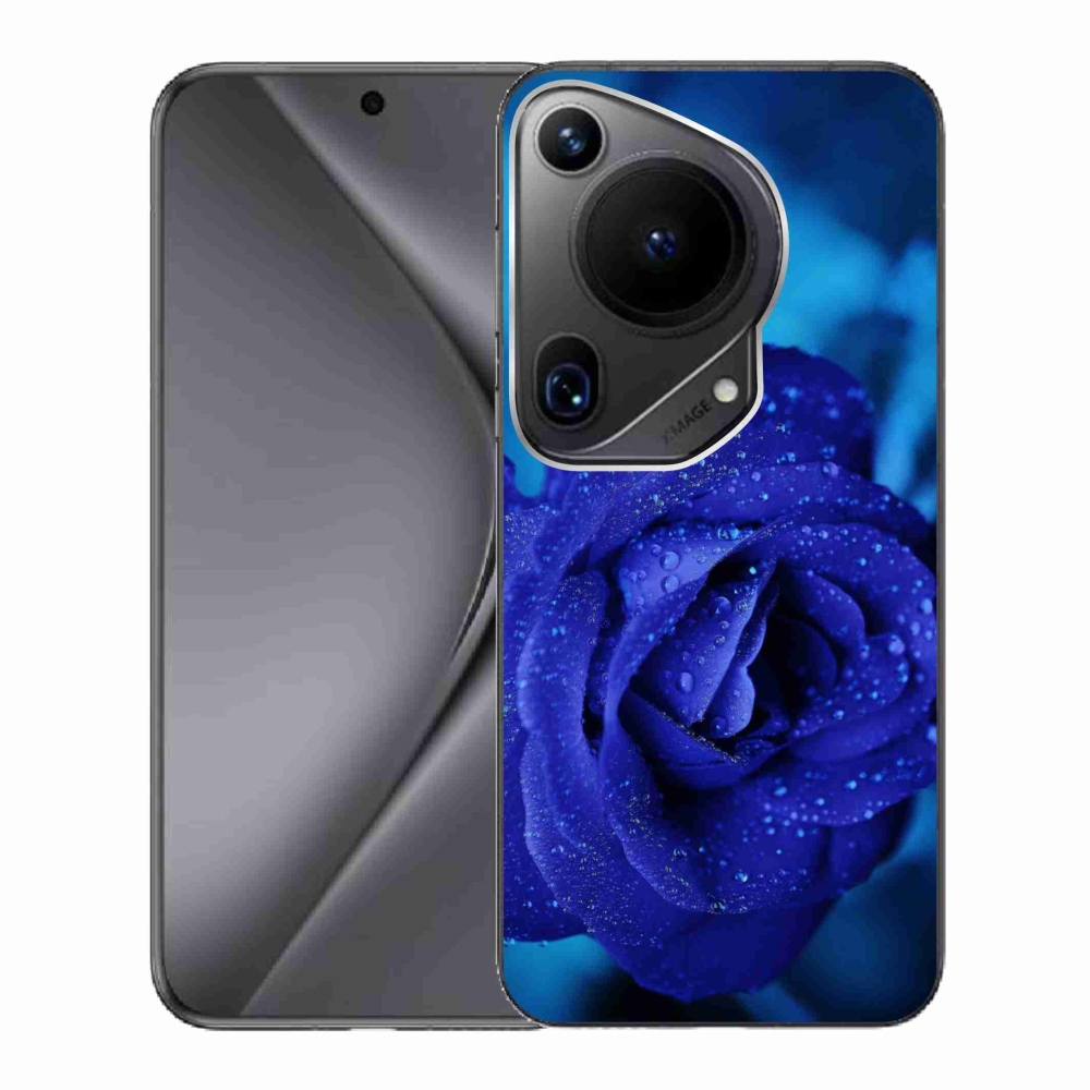 Gél tok mmCase a Huawei Pura 70 Ultra készülékhez - kék rózsa