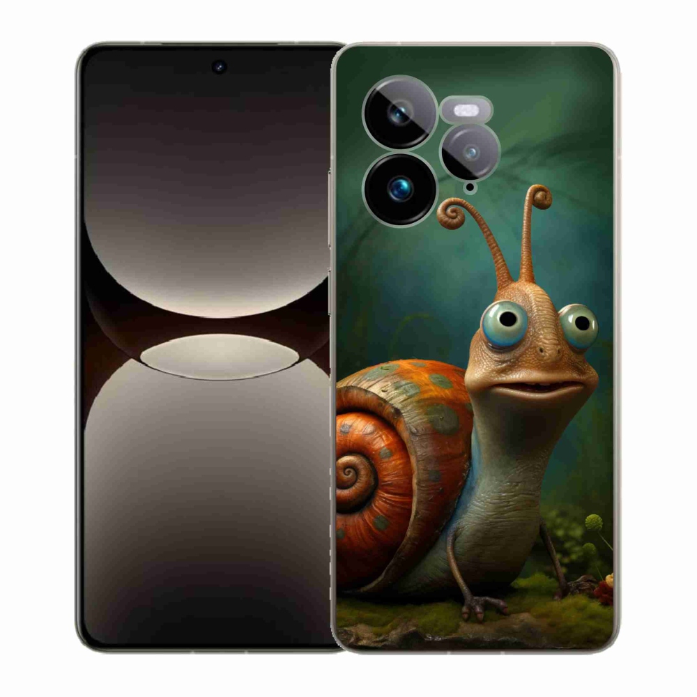 Gél borítás mmCase a Realme GT 7 Pro 5G készülékhez - csiga