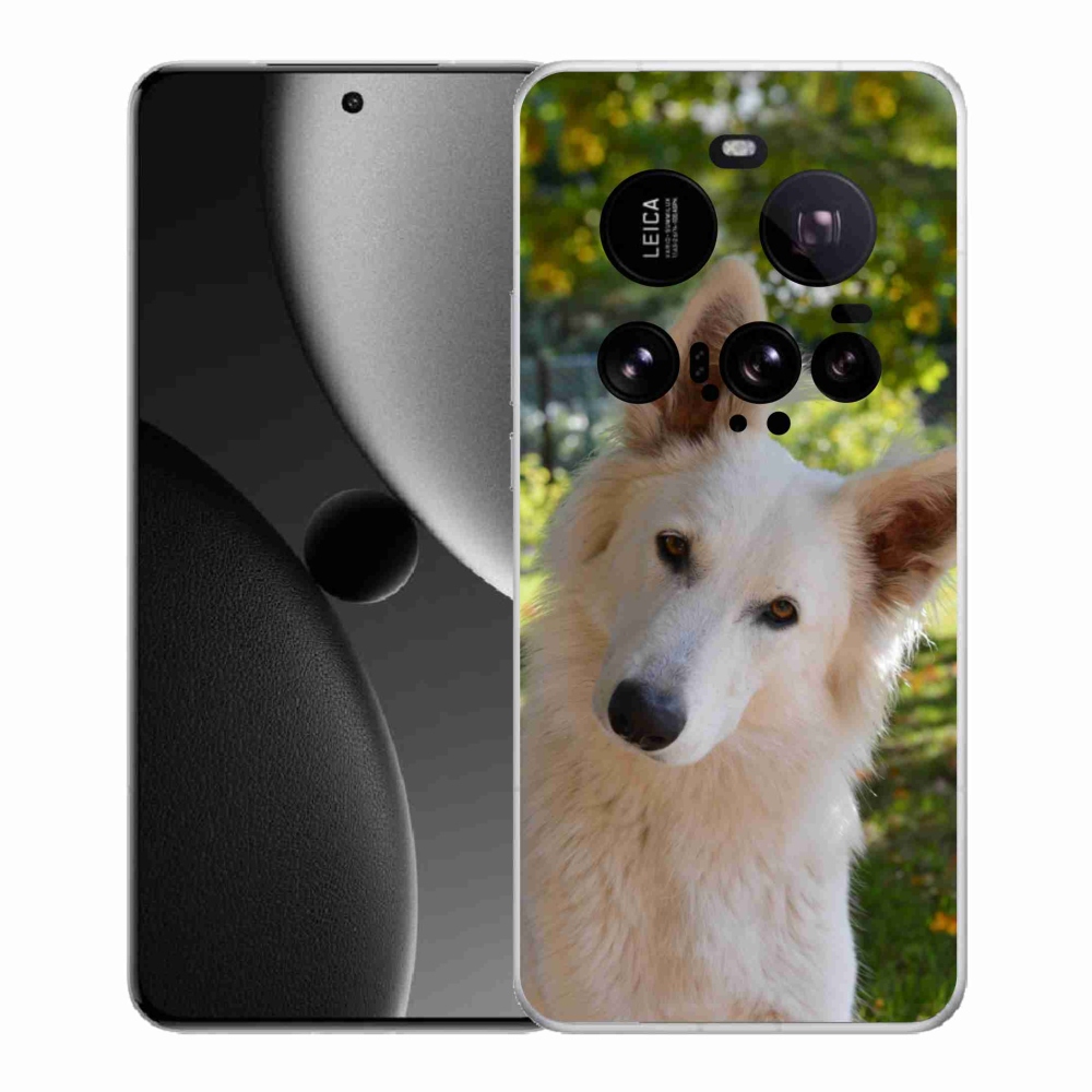 Gélburkolat mmCase a Xiaomi 15 Ultra - Fehér svájci juhász 1