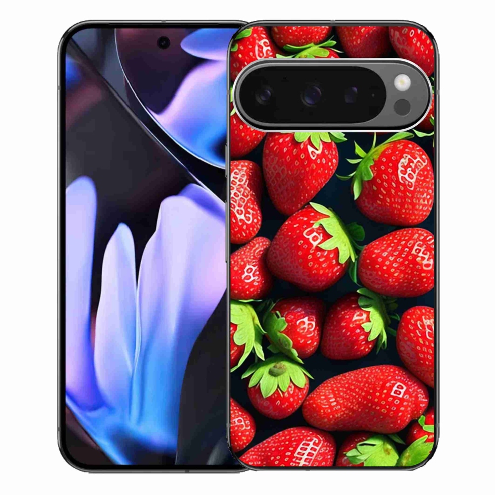 Gél védőburkolat mmCase a Google Pixel 9 Pro XL-hez - eper