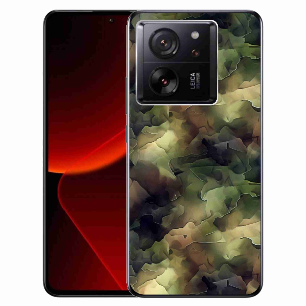 Zselés borítás mmCase a Xiaomi 13T/13T Pro számára - álcázott minta 10